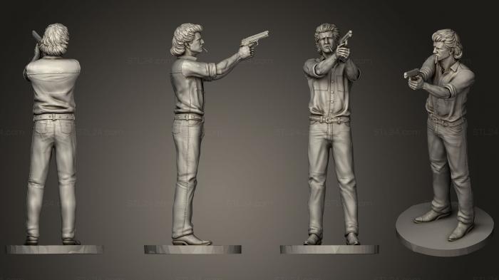 Indian sculptures (Mel Gibson, STKI_0148) 3D models for cnc
